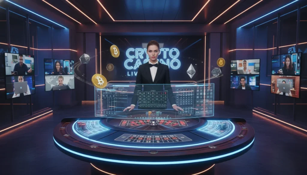 Kripto Destekli Canlı Kumar Keyfi